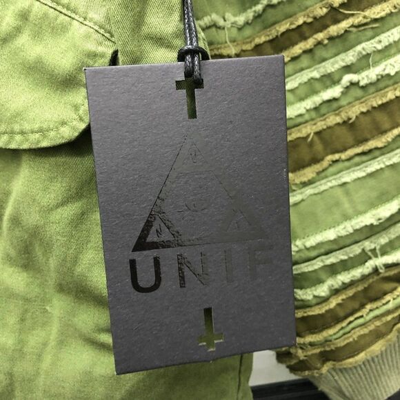 New UNIF Olive Green Jacket - Size S - Picture 4 of 6